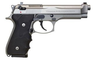 Beretta 92FS Brigadier INOX 9mm Pistol - Stainless - 15rd - 4.9"